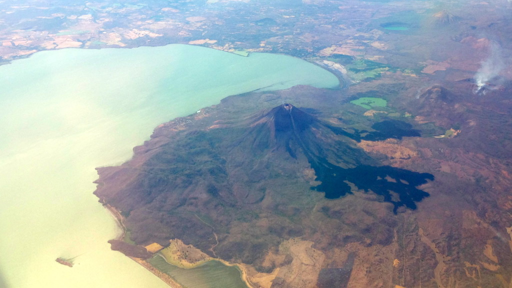 Der Vulkan Momotombo